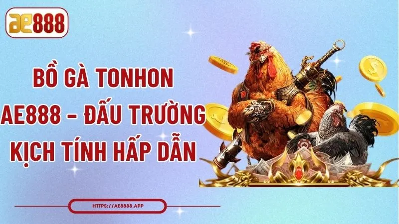 Bồ Gà Tonhon AE888 – Đấu Trường Kịch Tính Hấp Dẫn