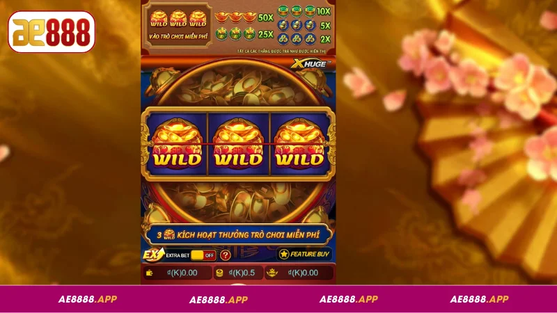 Các tính năng có trong nổ hũ Bát Tụ Bảo AE888