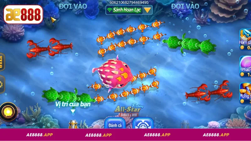 Kinh nghiệm giành chiến thắng khi chơi bắn cá All-Star Fishing AE888